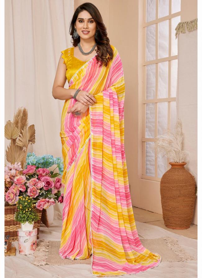 Banglori Multi Colour  Stone Work Saree